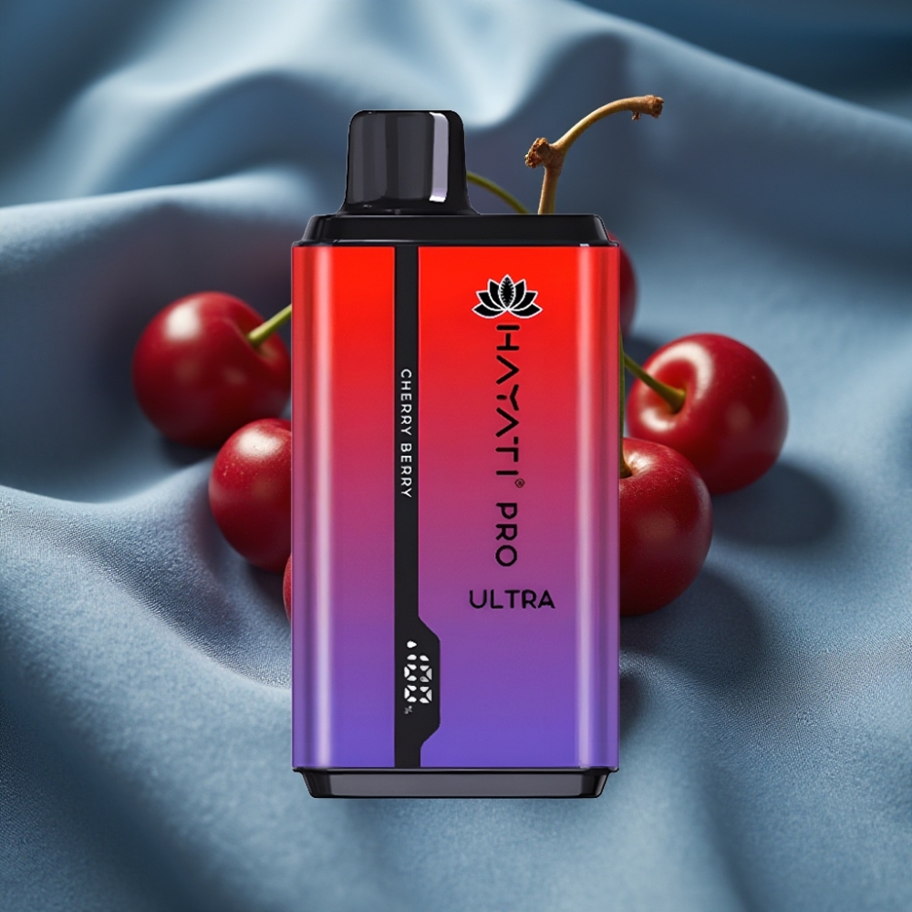 Hayati Pro Ultra 15000 Puff 850mAh 24ml Kiraz Böğürtlen Aromalı
