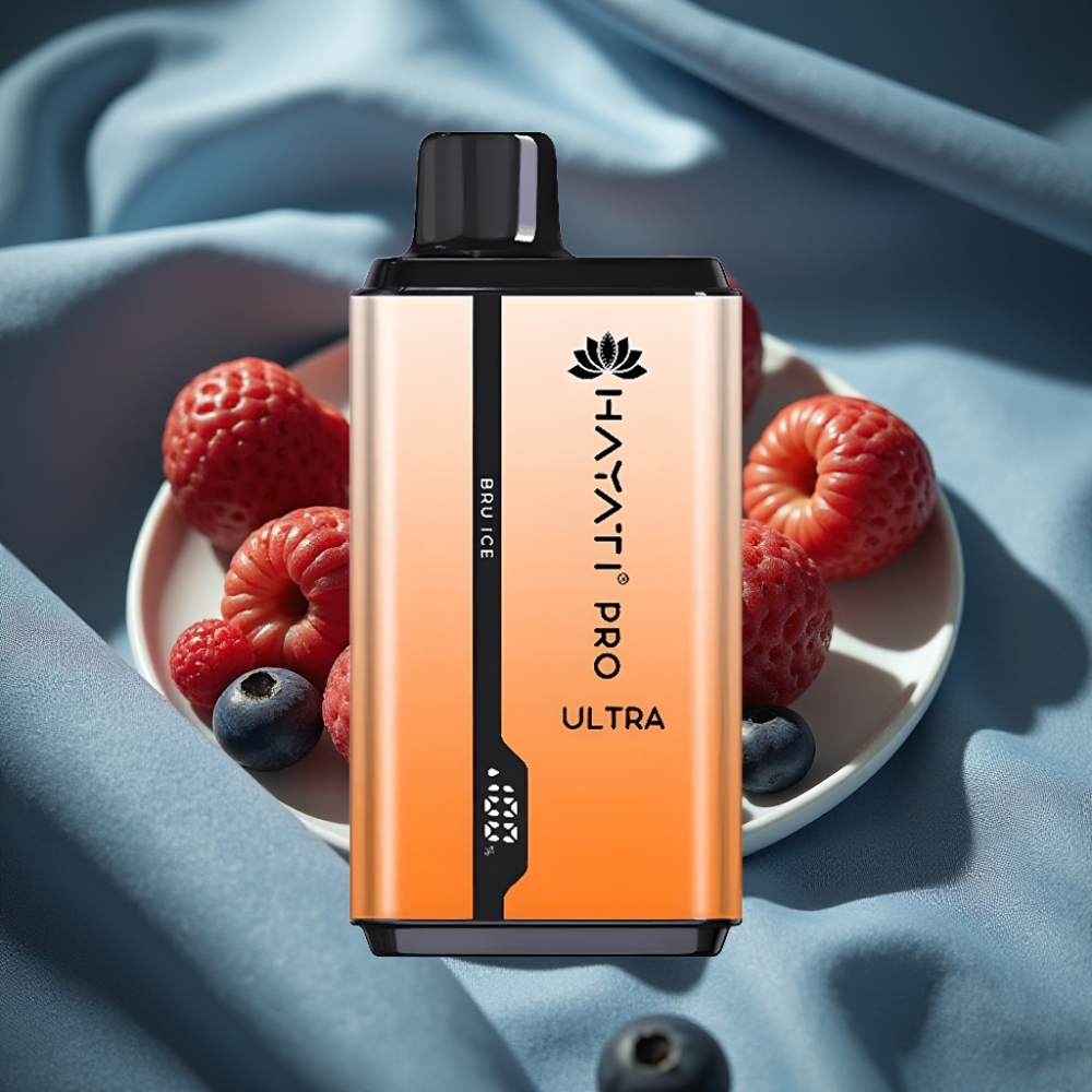 Hayati Pro Ultra 15000 Puff 850mAh 2×12ml 2% 49 Çeşit Buzlu Bru Aromalı