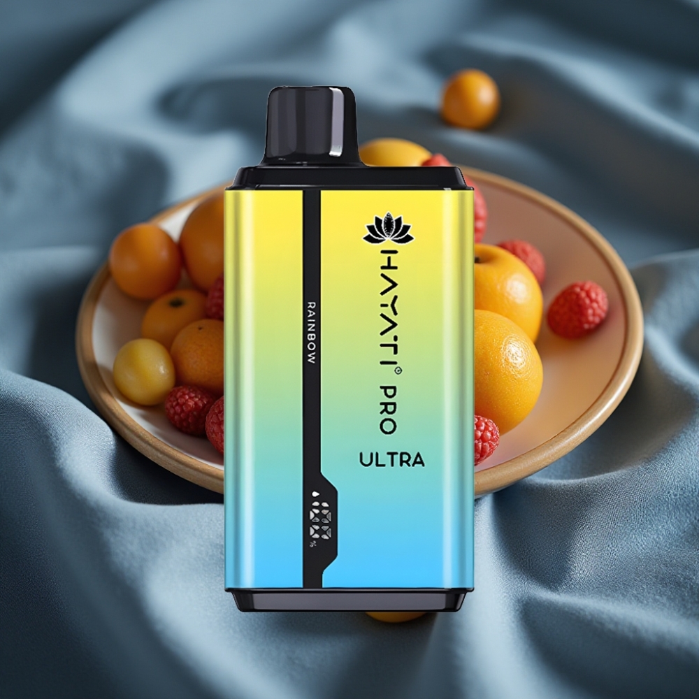Hayati Pro Ultra 15000 Puff 850mAh 2×12ml 2% Gökkuşağı