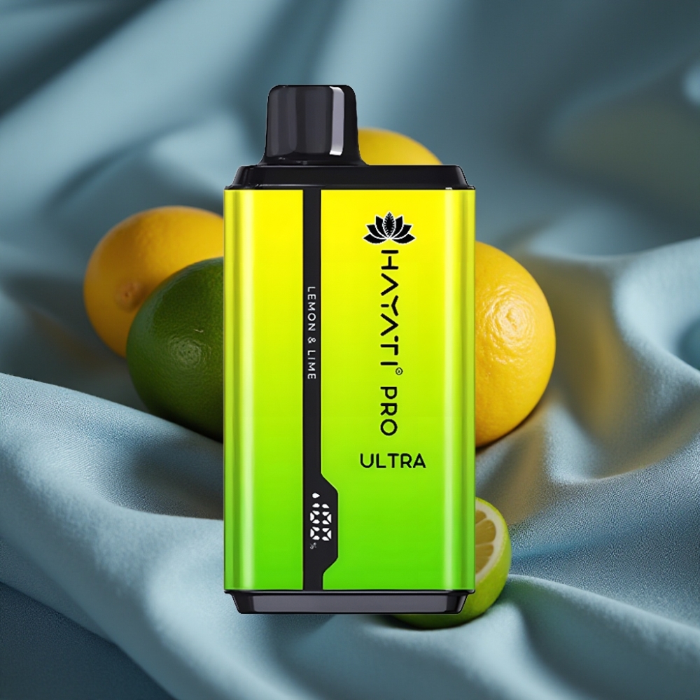 Hayati Pro Ultra 15000 Puff 850mAh Limon & Lime Aromalı