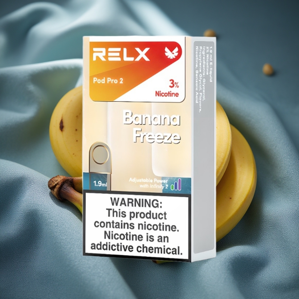 RELX Pod Pro 2 600 Puf 1.9ml 3% Nikotin Muzlu Dondurma Aromalı Pod