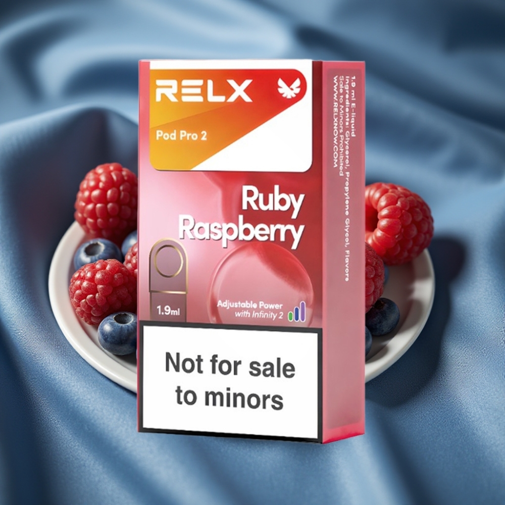RELX Pod Pro 2 600 Puff 0% Nikotin 1.9ml Mavi Ahududu Aromalı