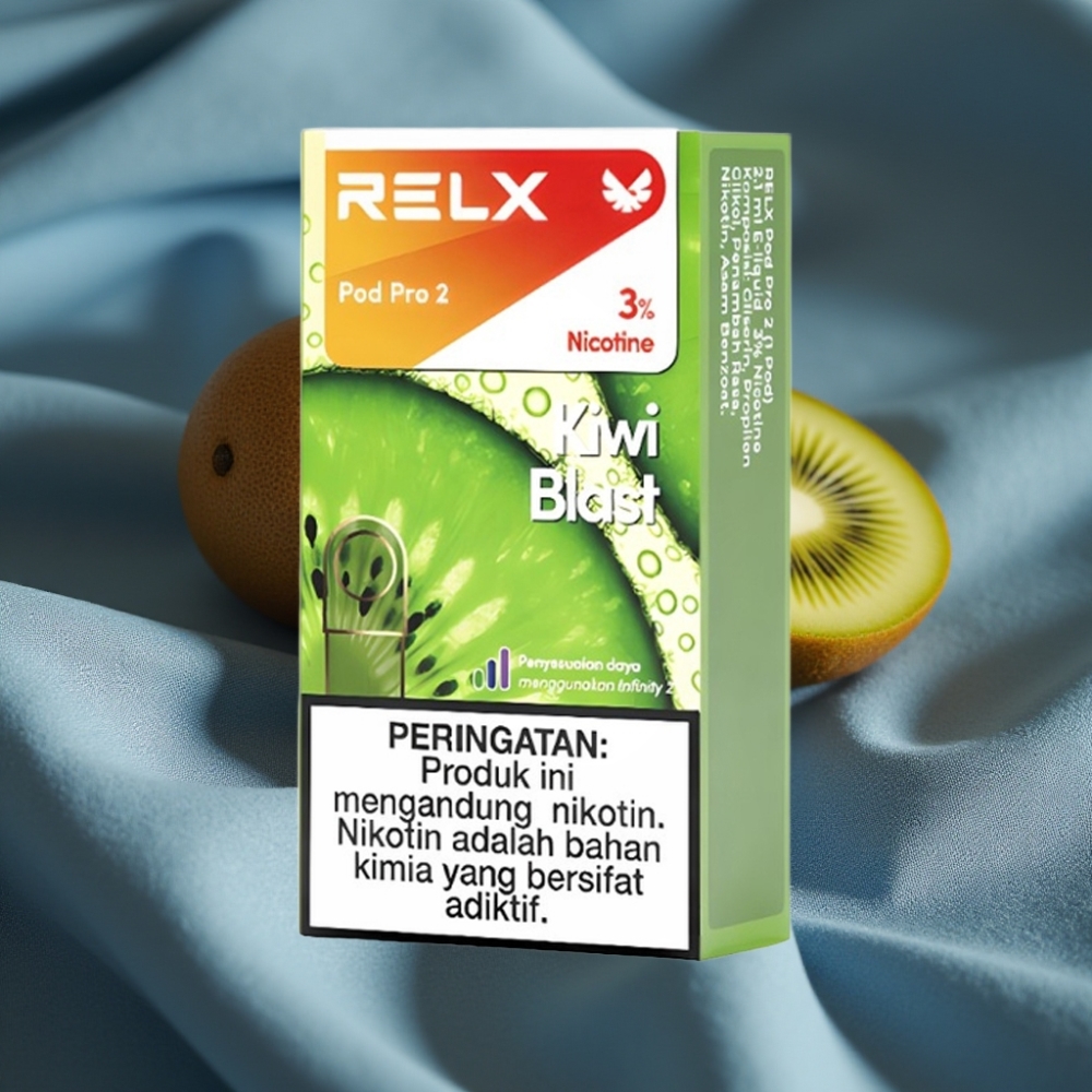 RELX Pod Pro 2 600 Puff 1.9ml 3% Nikotin Kivi Patlaması