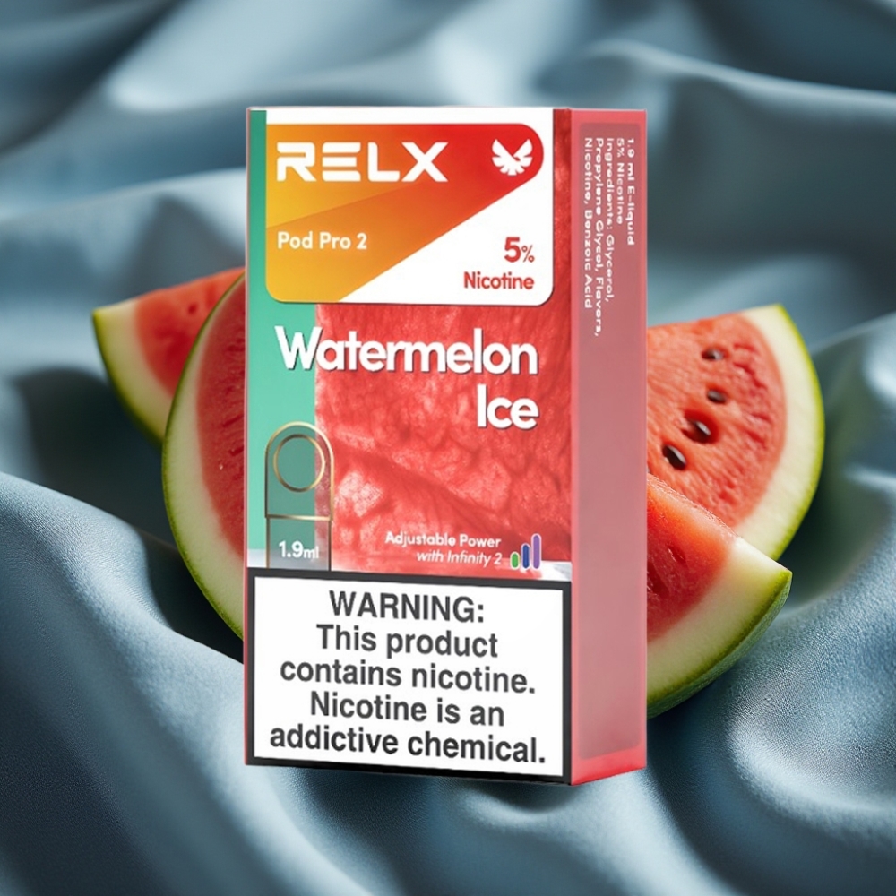 RELX Pod Pro 2 600 Puff 5% Nikotin 1.9ml Karpuz Buz Aromalı