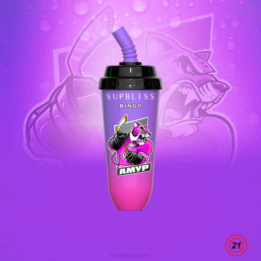 16ml 8000 tek kullanımlık vape pod cihazı (1 adet) şeftali mango Fumot Supbliss Bingo N0Z46L404