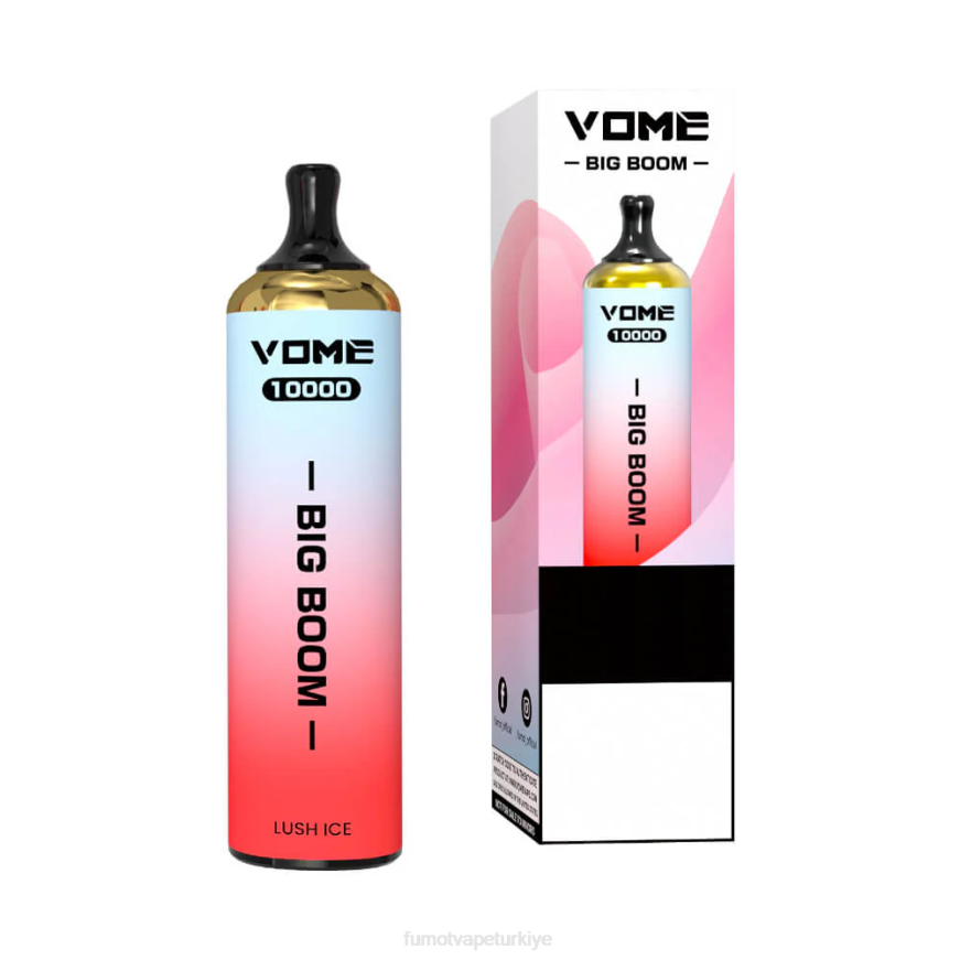 tek kullanımlık vape kalemi 10000 - 20ml (1 adet) çilekli buz Fumot Vome Big Boom N0Z46L440