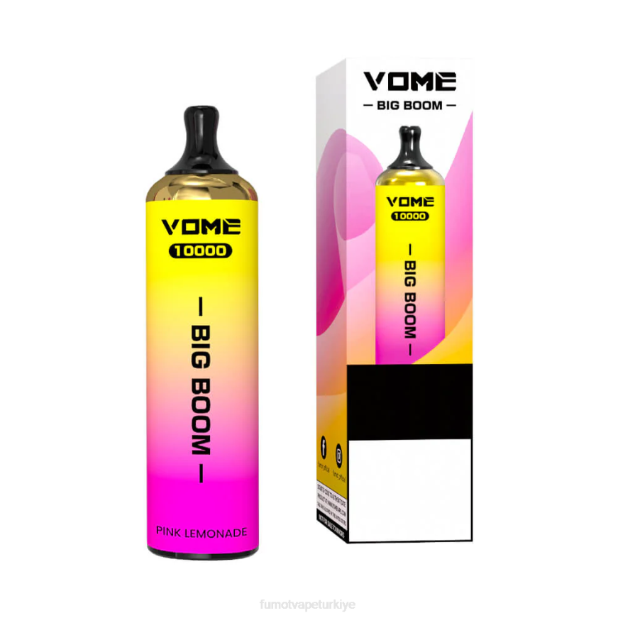 tek kullanımlık vape kalemi 10000 - 20ml (1 adet) karpuz Fumot Vome Big Boom N0Z46L439