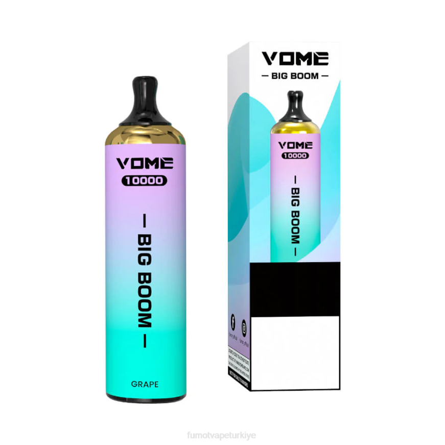 tek kullanımlık vape kalemi 10000 - 20ml (1 adet) karpuz Fumot Vome Big Boom N0Z46L439