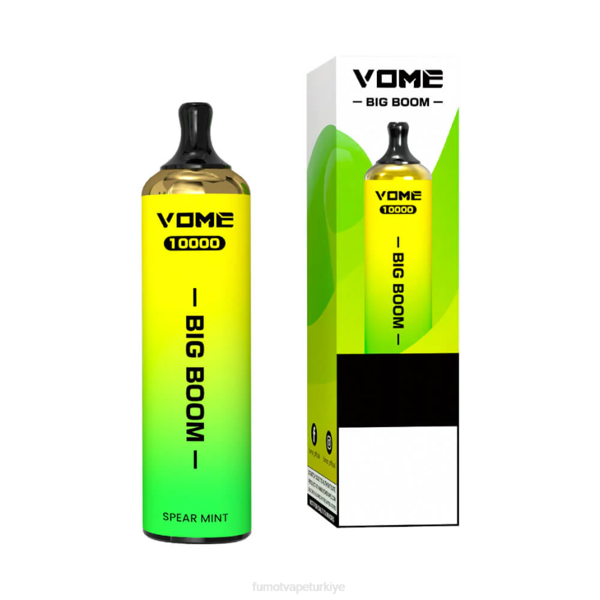 tek kullanımlık vape kalemi 10000 - 20ml (1 adet) pembe limonata Fumot Vome Big Boom N0Z46L447