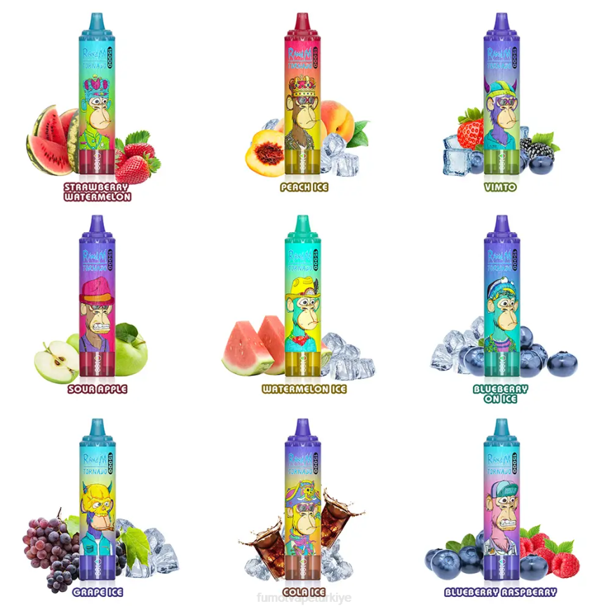 25ml 15000 tek kullanımlık vape (1 adet) ananaslı buz Fumot Tornado N0Z46L191