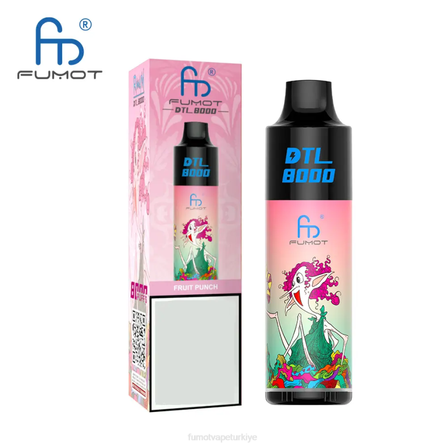8000 tek kullanımlık vape kalemi - 16ml (1 adet) meyve suyu Fumot DTL N0Z46L418