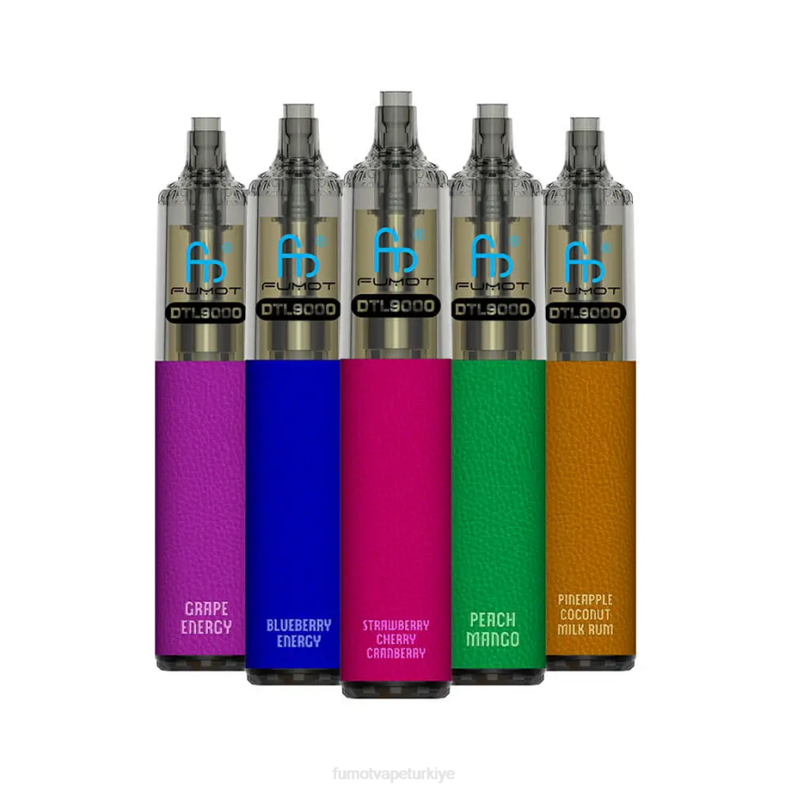 tek kullanımlık vape kalemi 9000- 18ml (1 adet) ananas hindistan cevizi sütü rom Fumot DTL N0Z46L372