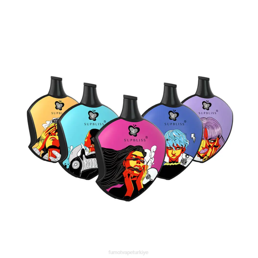 sp6000 tek kullanımlık vape kapsülü - 12ml (1 adet) pembe limonata Fumot Supbliss N0Z46L459