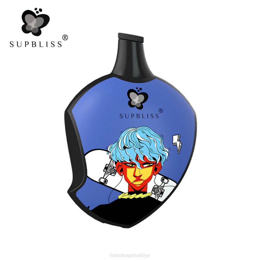 sp6000 tek kullanımlık vape kapsülü - 12ml (1 adet) serin nane Fumot Supbliss N0Z46L455