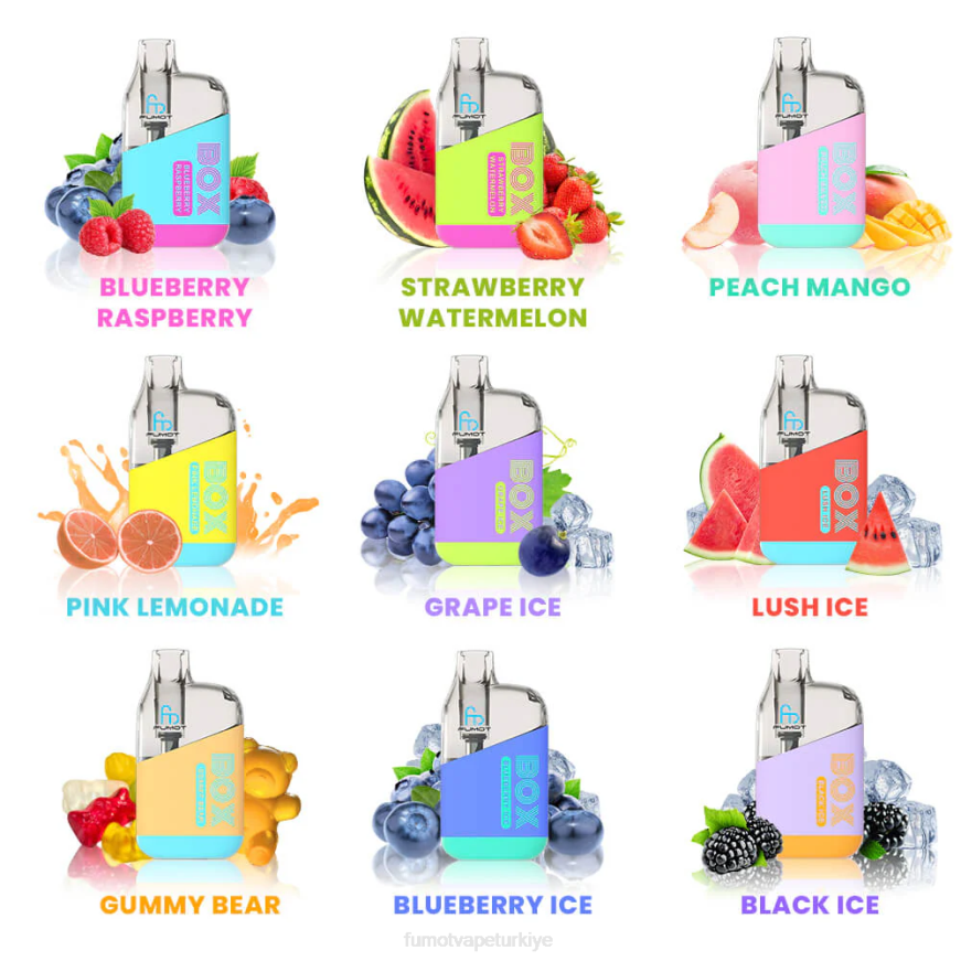 kutu 10000 tek kullanımlık vape podu - 20ml (1 adet) pembe limonata Fumot Tornado N0Z46L352