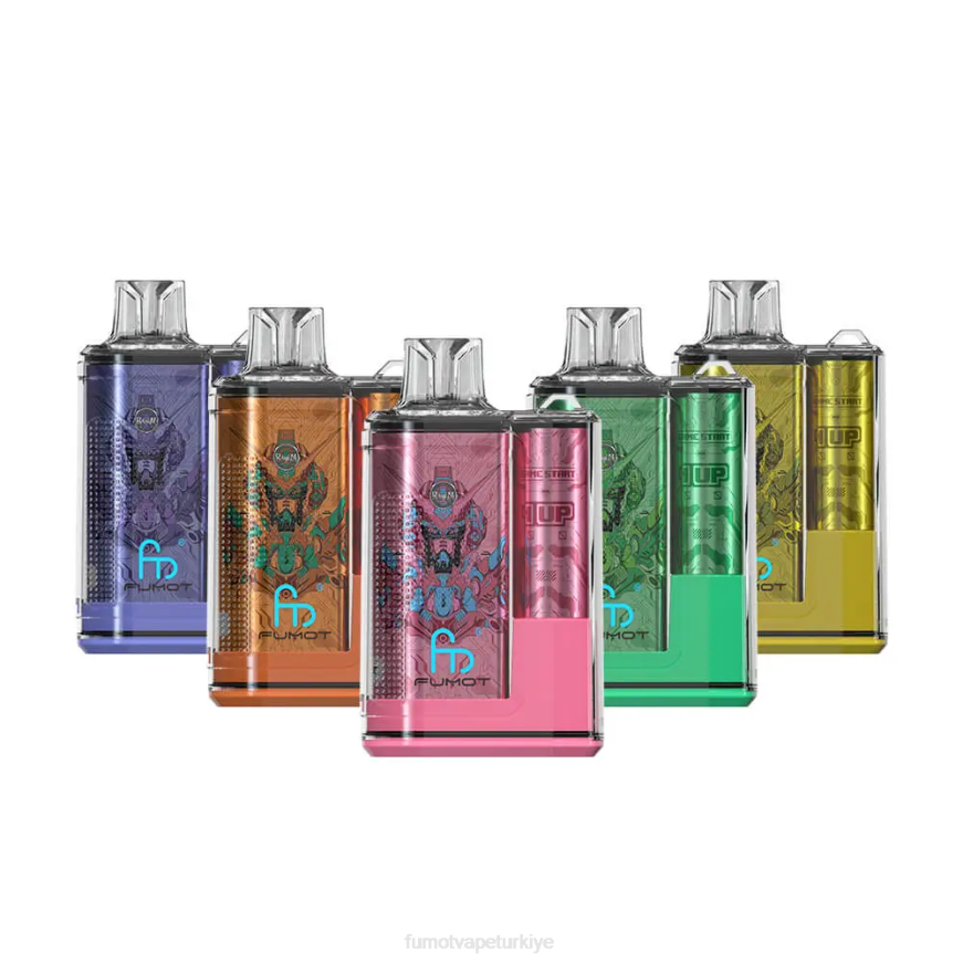 1 adet - 12000 tek kullanımlık vape kutusu 20ml üzüm buzu Fumot Crystal N0Z46L268