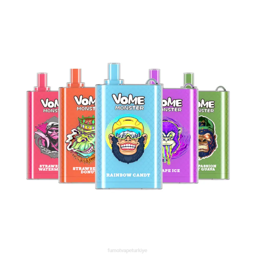 10000 tek kullanımlık vape pod cihazı - 20ml (1 adet) üzüm buzu Fumot Vome Monster N0Z46L429